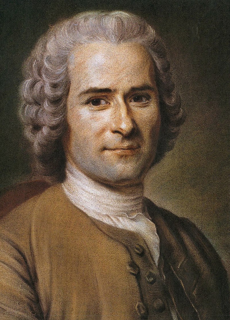 Portrait de Jean-Jacques Rousseau, ©RAE